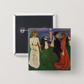 Edvard Munch - Der Tanz des Lebens Button (Vorne & Hinten)