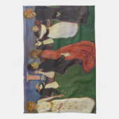 Edvard Munch - Der Tanz des Lebens Geschirrtuch (Vertikal)