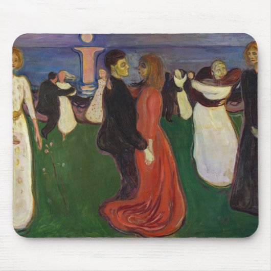 Edvard Munch - Der Tanz des Lebens Mousepad (Vorne)