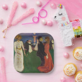 Edvard Munch - Der Tanz des Lebens Pappteller (Party)