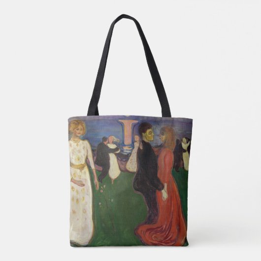 Edvard Munch - Der Tanz des Lebens Tasche (Rückseite)