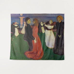 Edvard Munch - Der Tanz des Lebens Wandteppich
