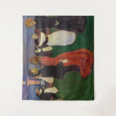 Edvard Munch - Der Tanz des Lebens Wandteppich (Vorderseite)