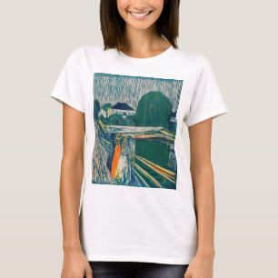 Edvard Munch - Die Mädchen auf der Brücke, Lithogr T-Shirt