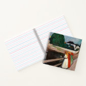 Edvard Munch - Die Mädchen auf der Brücke Notizblock (Innenseite)