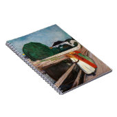 Edvard Munch - Die Mädchen auf der Brücke Notizblock (Rechte Seite)