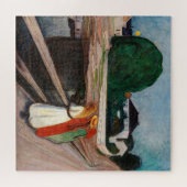 Edvard Munch - Die Mädchen auf der Brücke Puzzle (Horizontal)