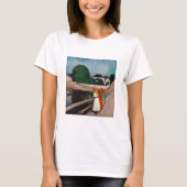Edvard Munch - Die Mädchen auf der Brücke T-Shirt (Vorderseite)
