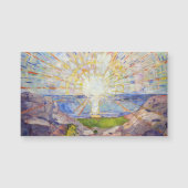 Edvard Munch - Die Magnetkarte Sun 1911 (Vorderseite)