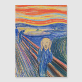 Edvard Munch - Die Schrei-Magnetkarte 1895 Magnetkarte (Vorderseite)