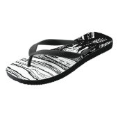 Edvard Munch - Die schreiende Lithografie Badesandalen (Schrägansicht)