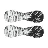 Edvard Munch - Die schreiende Lithografie Baseball (Paneele)