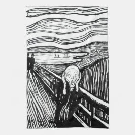 Edvard Munch - Die schreiende Lithografie Geschirrtuch