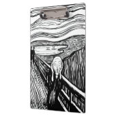 Edvard Munch - Die schreiende Lithografie Klemmbrett (Links)