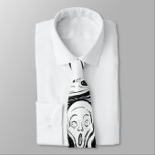 Edvard Munch - Die schreiende Lithografie Krawatte (Gebunden)