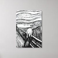 Edvard Munch - Die schreiende Lithografie