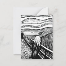 Edvard Munch - Die schreiende Lithografie