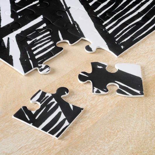 Edvard Munch - Die schreiende Lithografie Puzzle (Seite)