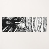 Edvard Munch - Die schreiende Lithografie Yogamatte (Vorderseite (Horizontal))