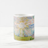 Edvard Munch - Die Sonne 1910 Kaffeetasse (Mittel)