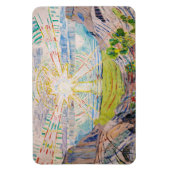 Edvard Munch - Die Sonne 1910 Magnet (Vertikal)
