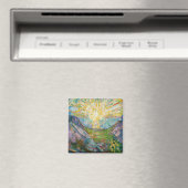 Edvard Munch - Die Sonne 1916 Magnet (In Situ (Geschirrspüler))