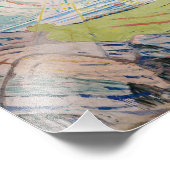 Edvard Munch - Die Sonne Fotodruck (Ecke)