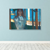 Edvard Munch - Die Stimme , Sommernacht Leinwanddruck (Insitu (Holzboden))