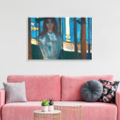 Edvard Munch - Die Stimme , Sommernacht Leinwanddruck (Insitu (Wohnzimmer))