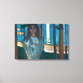 Edvard Munch - Die Stimme , Sommernacht Leinwanddruck