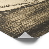 Edvard Munch - Die Tote Mutter und ihr Kind Poster (Ecke)