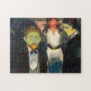 Edvard Munch - Eifersucht Puzzle