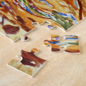 Edvard Munch - Elmwald im Frühjahr Puzzle (Seite)