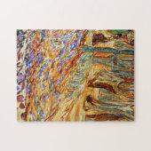 Edvard Munch - Elmwald im Frühjahr Puzzle (Horizontal)