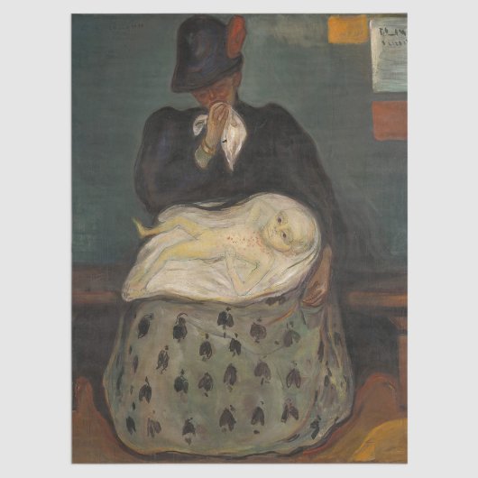 Edvard Munch - Erbschaft Seidenpapier