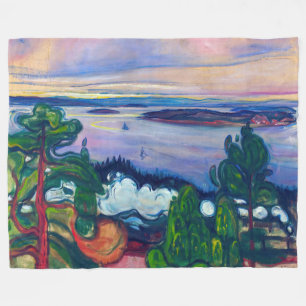 Edvard Munch - Fahrspass Fleecedecke