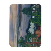 Edvard Munch - Fahrspass Magnet (Vertikal)