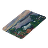Edvard Munch - Fahrspass Magnet (Linke Seite)