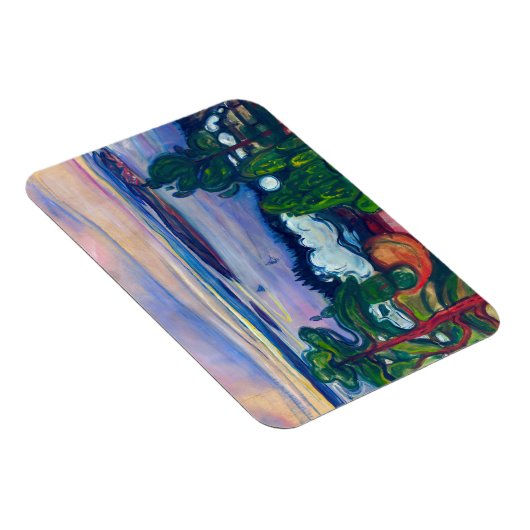 Edvard Munch - Fahrspass Magnet (Rechte Seite)