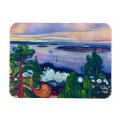 Edvard Munch - Fahrspass Magnet (Horizontal)