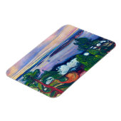 Edvard Munch - Fahrspass Magnet (Linke Seite)
