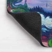 Edvard Munch - Fahrspass Mousepad (Ecke)
