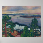 Edvard Munch - Fahrspass Poster (Vorne)