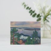 Edvard Munch - Fahrspass Postkarte (Stehend Vorderseite)
