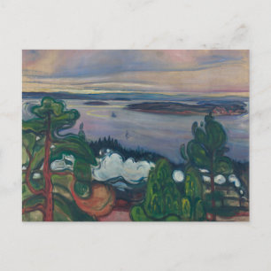 Edvard Munch - Fahrspass Postkarte
