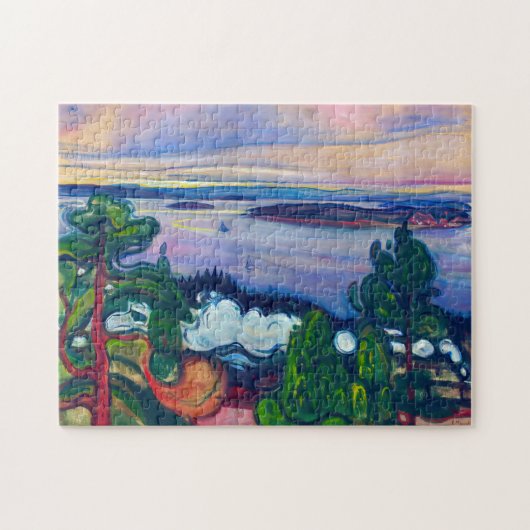 Edvard Munch - Fahrspass Puzzle (Horizontal)