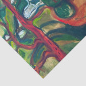 Edvard Munch - Fahrspass Seidenpapier (Detail)