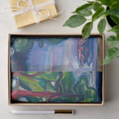 Edvard Munch - Fahrspass Seidenpapier (Geschenk)