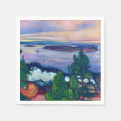 Edvard Munch - Fahrspass Serviette (Vorderseite)