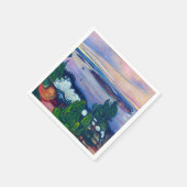 Edvard Munch - Fahrspass Serviette (Ecke)